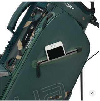 Big Max Aqua Eight H stand bag, forest green/green camo
