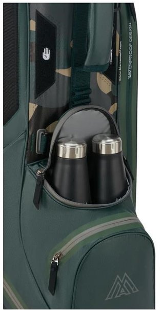 Big Max Aqua Eight H stand bag, forest green/green camo