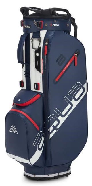 Big Max Aqua Eight H stand bag, navy/white/red