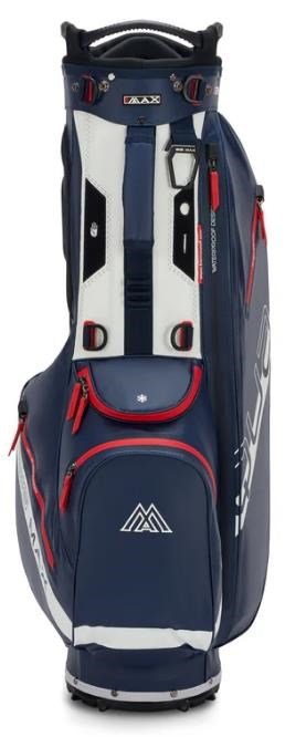Big Max Aqua Eight H stand bag, navy/white/red