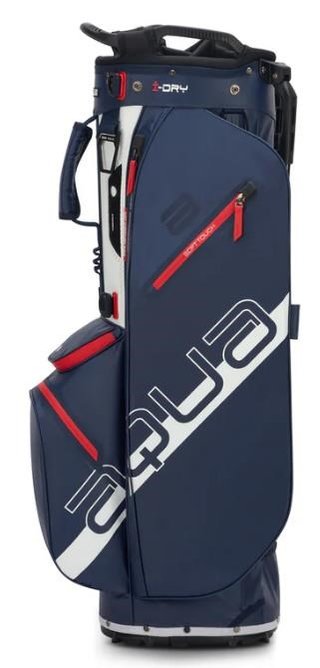 Big Max Aqua Eight H stand bag, navy/white/red