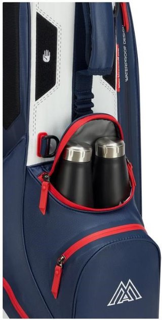 Big Max Aqua Eight H stand bag, navy/white/red