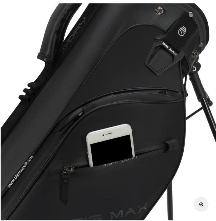 Big Max Aqua Seven H stand bag, zwart