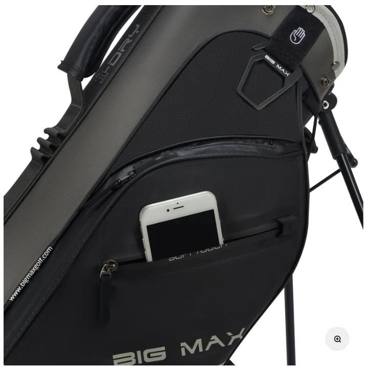Big Max Aqua Seven H stand bag, zwart/antraciet