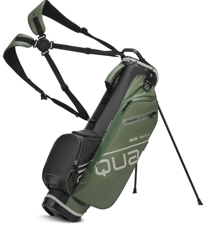 Big Max Aqua Seven H stand bag, zwart/olijf/gebroken wit