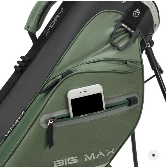 Big Max Aqua Seven H stand bag, zwart/olijf/gebroken wit