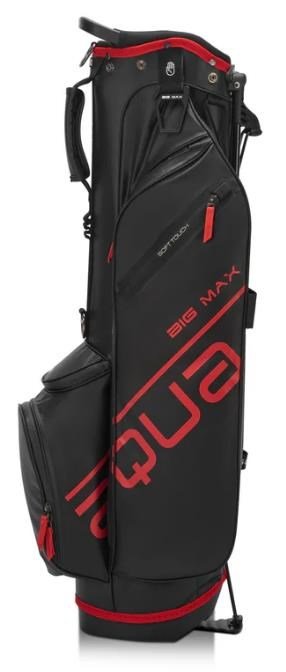 Big Max Aqua Seven H stand bag, zwart/rood