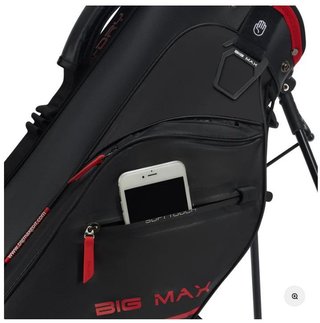 Big Max Aqua Seven H stand bag, zwart/rood