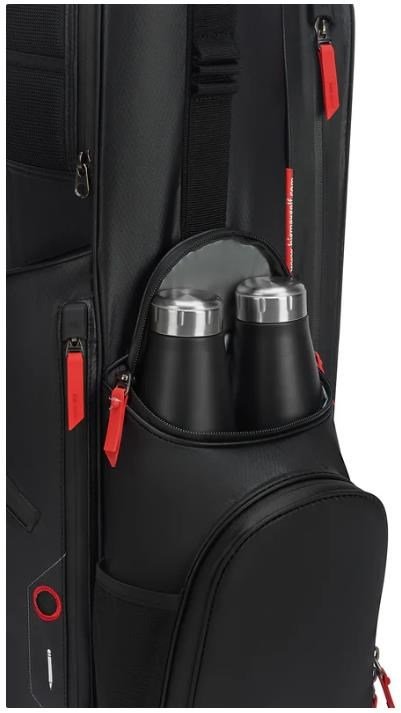 Big Max Aqua Seven H stand bag, zwart/rood
