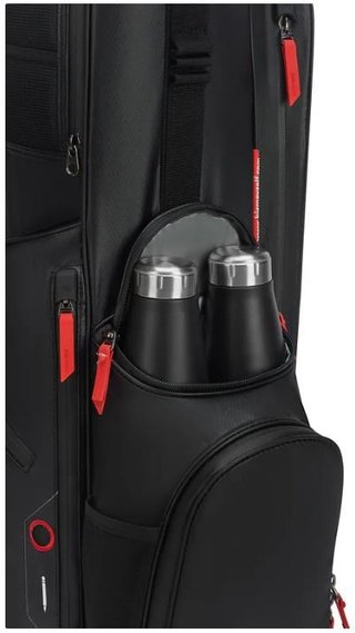 Big Max Aqua Seven H stand bag, zwart/rood