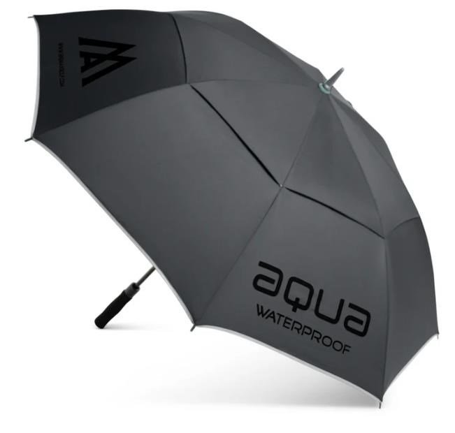 Big Max Aqua paraplu 60", houtskool/zilver