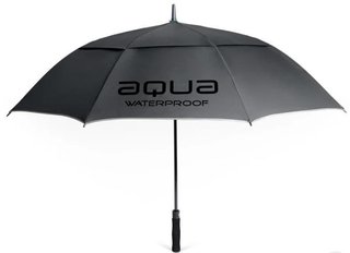 Big Max Aqua paraplu 60", houtskool/zilver