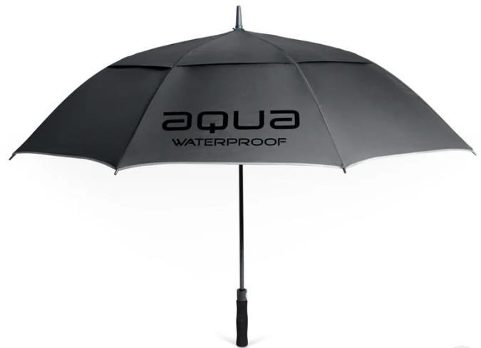 Big Max Aqua paraplu 60", houtskool/zilver