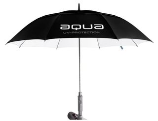 Big Max Aqua Umbrella UV paraplu 60", zwart/houtskool
