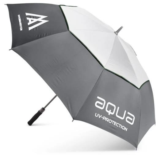 Big Max Aqua Umbrella UV paraplu 60", houtskool/wit/olijf