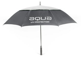 Big Max Aqua Umbrella UV paraplu 60", houtskool/wit/olijf