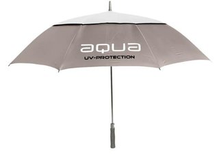 Big Max Aqua Umbrella UV paraplu 60", taupe/wit/zwart