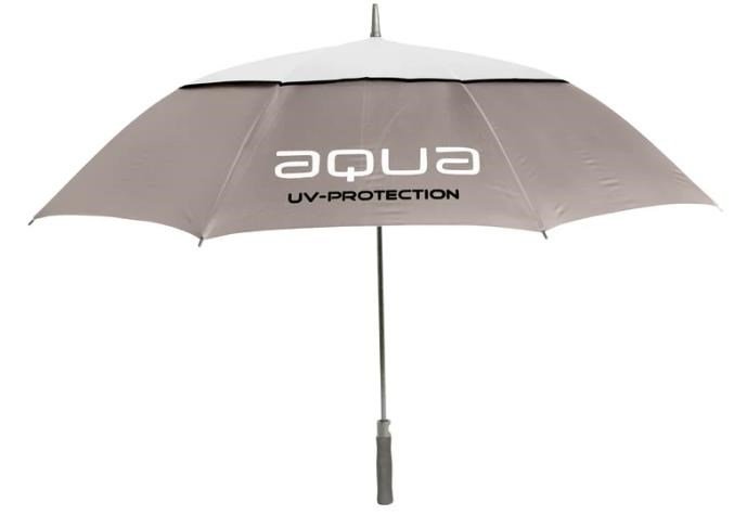 Big Max Aqua Umbrella UV paraplu 60", taupe/wit/zwart