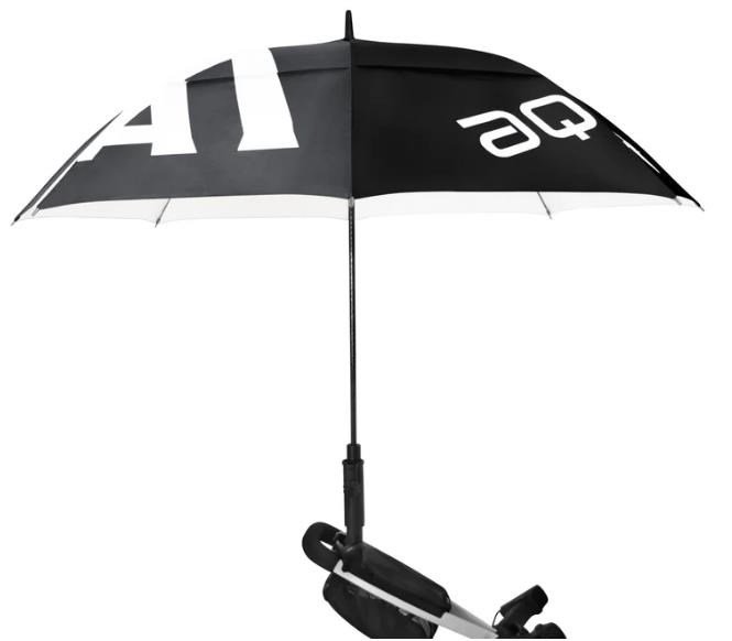 Big Max Aqua UV XL paraplu 68", zwart/antraciet