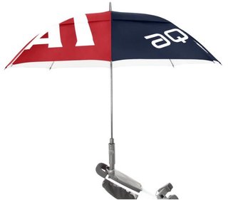 Big Max Aqua UV XL paraplu 68", marine/rood