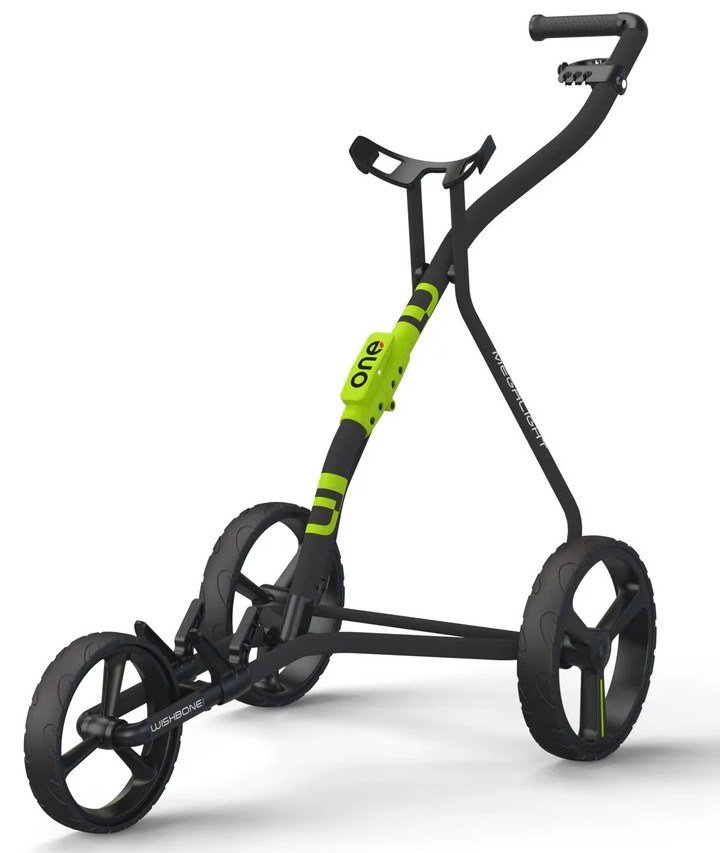 Wishbone One handwagen, charcoal lime