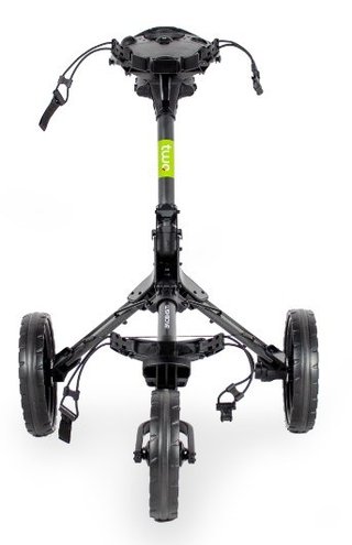 Wishbone Cube Two handwagen, charcoal/lime