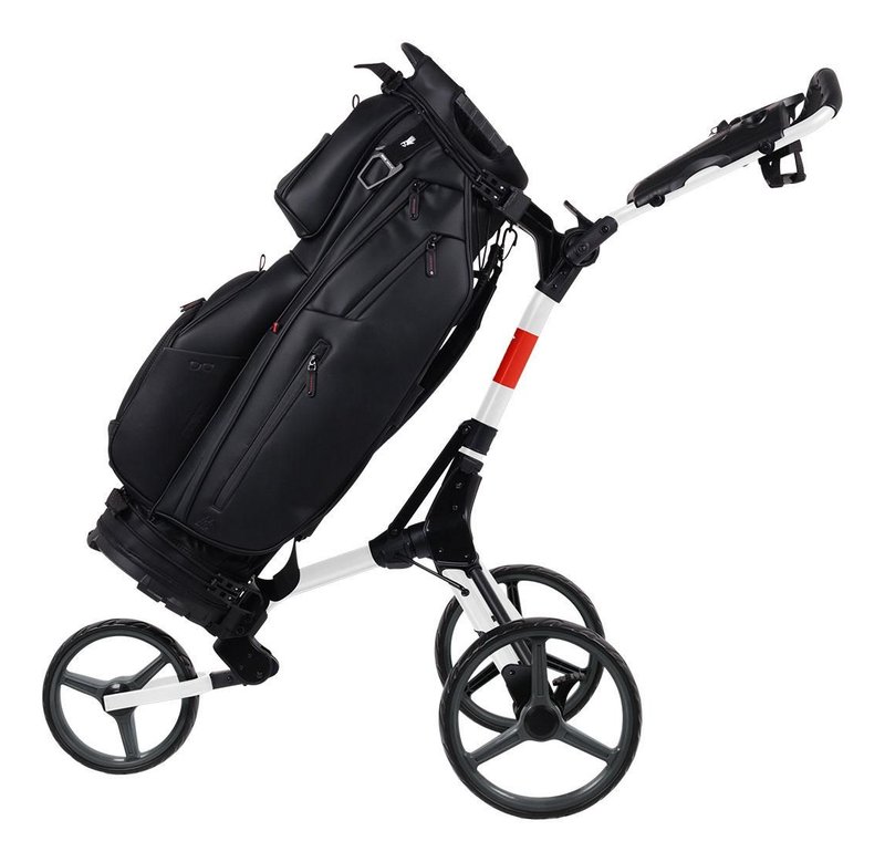 Wishbone Cube Two handwagen, wit/rood