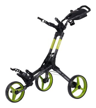 Wishbone Cube Three handwagen, zwart/lime