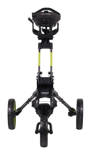 Wishbone Cube Three handwagen, zwart/lime