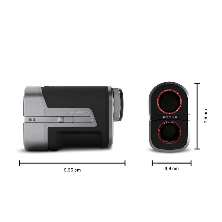 Zoom Focus S2 laserafstandsmeter, zwart/zilver