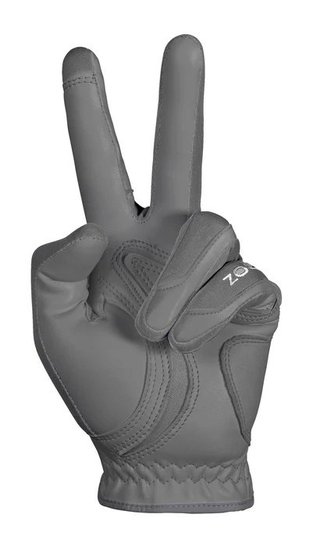 Zoom Zoom Hybrid heren golfhandschoen, houtskoolgrijs