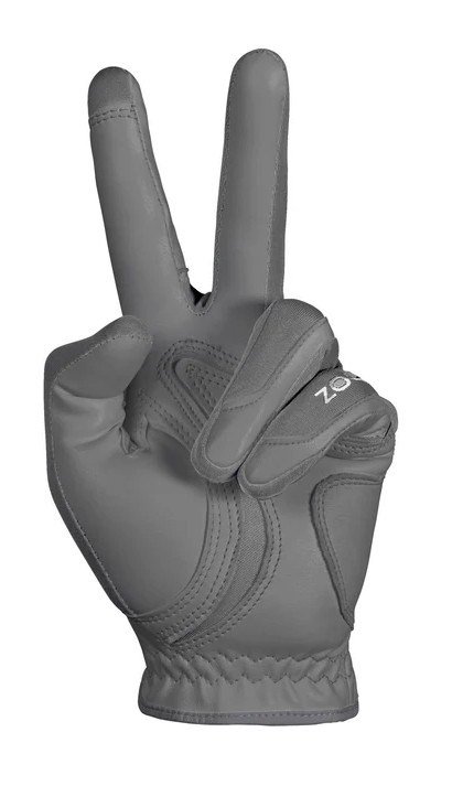 Zoom Zoom Hybrid heren golfhandschoen, houtskoolgrijs