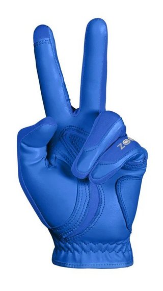 Zoom Zoom Hybrid heren golfhandschoen, blauw