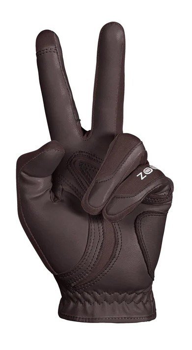 Zoom Zoom Hybrid heren golfhandschoen, chocoladebruin