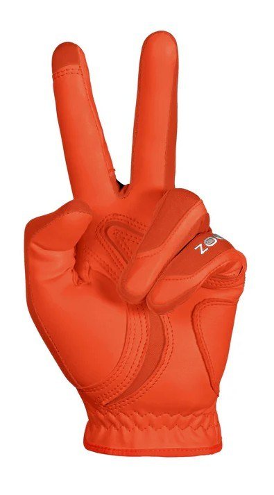 Zoom Zoom Hybrid heren golfhandschoen, oranje