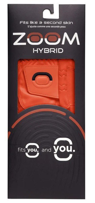 Zoom Zoom Hybrid heren golfhandschoen, oranje