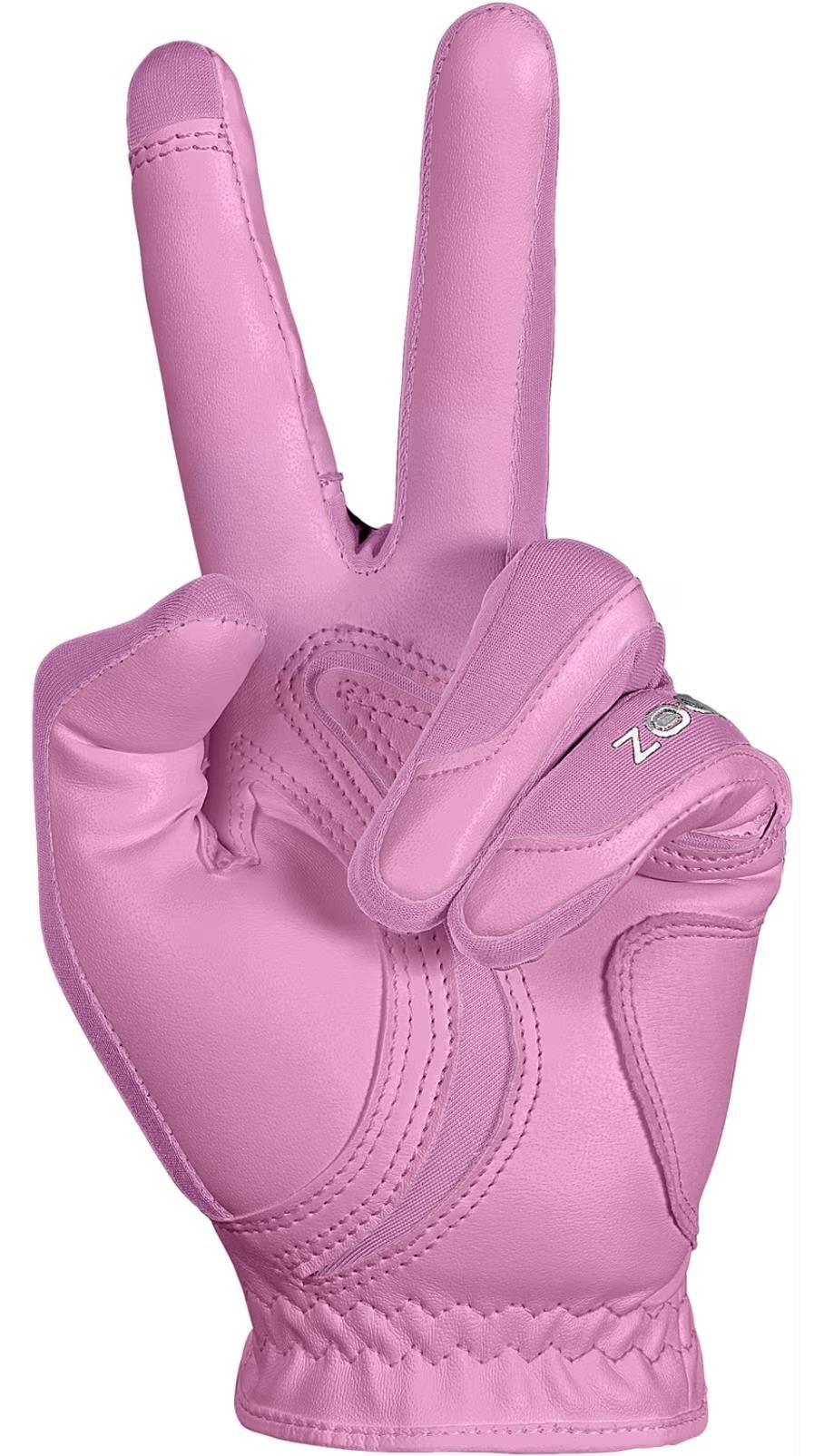 Zoom Zoom Hybrid dames golfhandschoen, roze