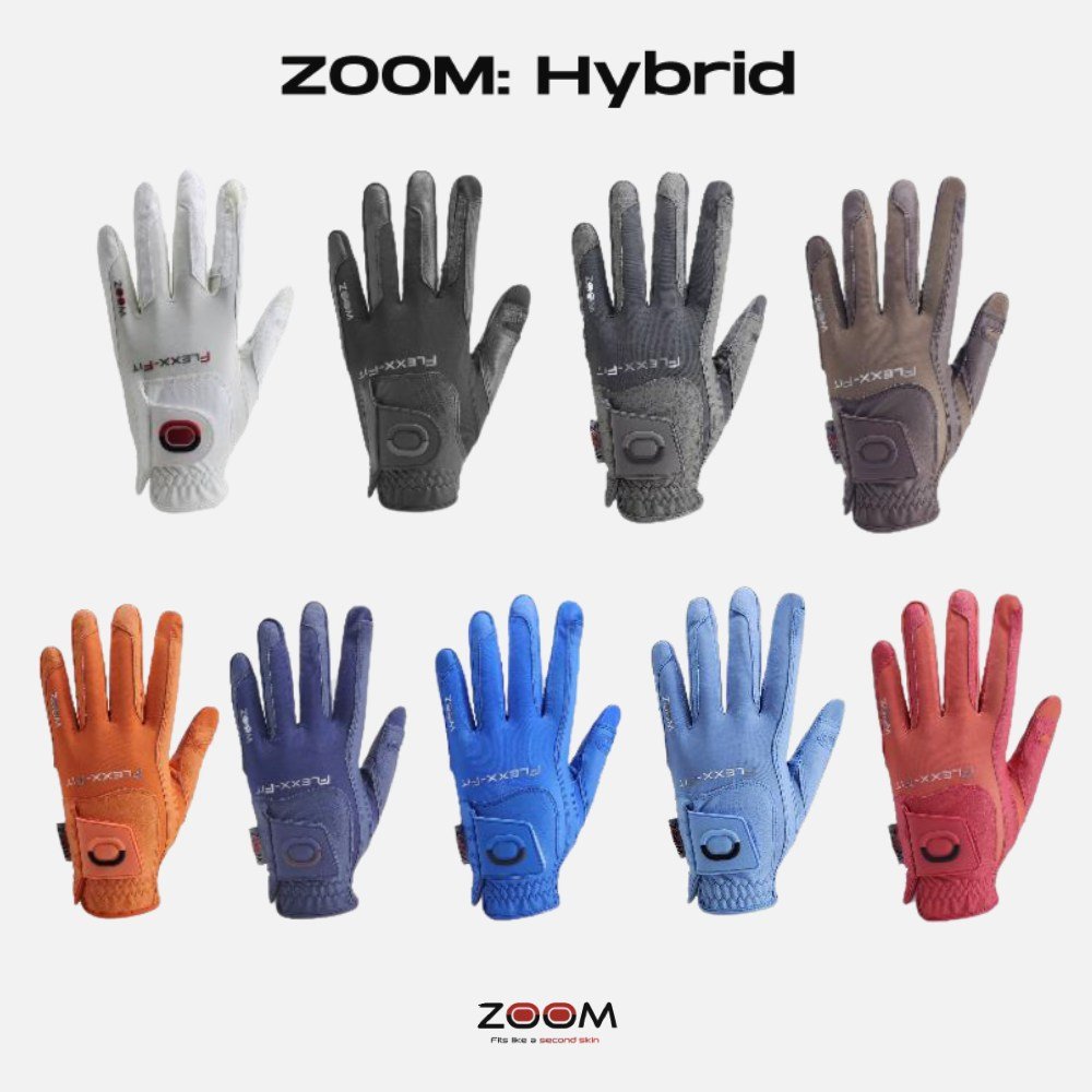 Zoom Zoom Hybrid dames golfhandschoen, rood