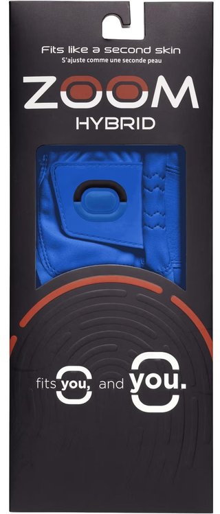 Zoom Zoom Hybrid dames golfhandschoen, blauw