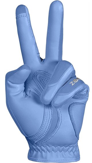 Zoom Zoom Hybrid dames golfhandschoen, blauw
