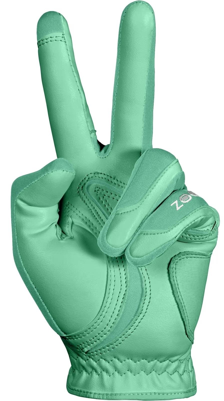 Zoom Zoom Hybrid dames golfhandschoen, groen
