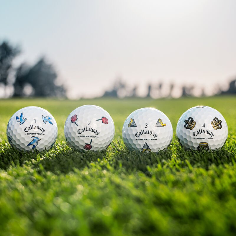 Callaway Limited Edition Chrome Tour Major Series: July Major golfballen 2026
