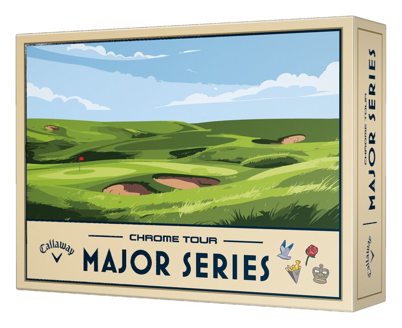 Callaway Limited Edition Chrome Tour Major Series: July Major golfballen 2026