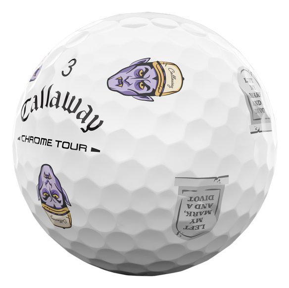 Callaway Chrome Tour Truvis golfballen, Halloween