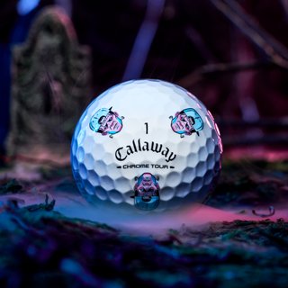 Callaway Chrome Tour Truvis golfballen, Halloween