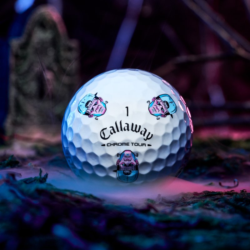 Callaway Chrome Tour Truvis golfballen, Halloween