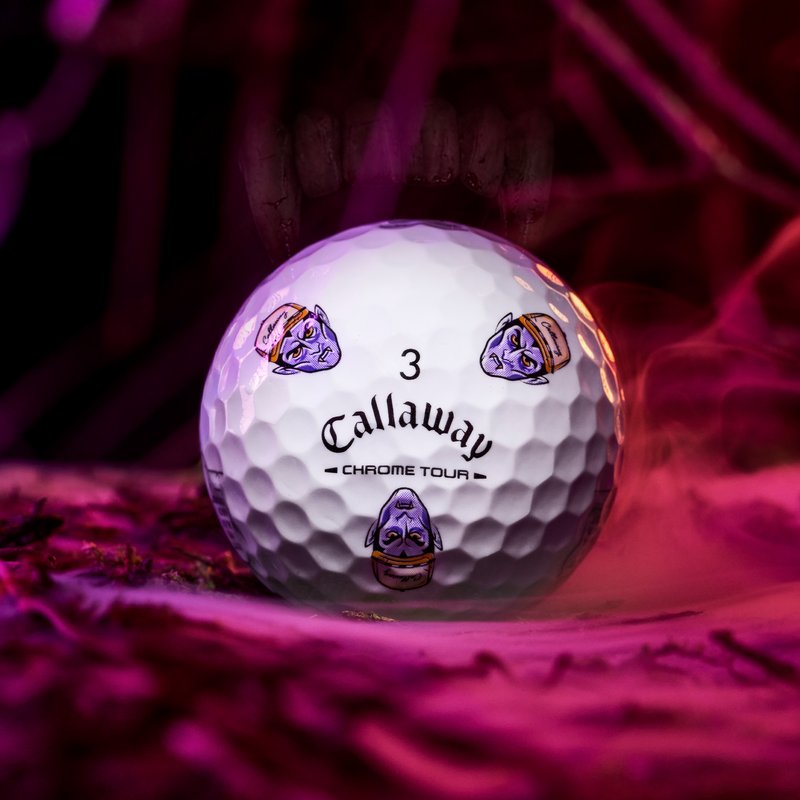 Callaway Chrome Tour Truvis golfballen, Halloween