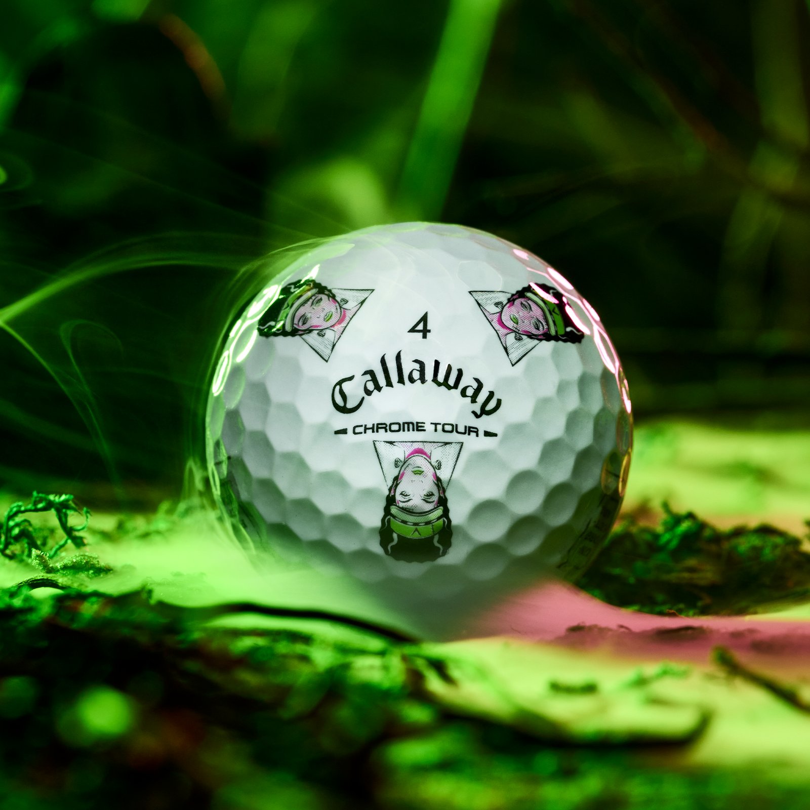 Callaway Chrome Tour Truvis golfballen, Halloween
