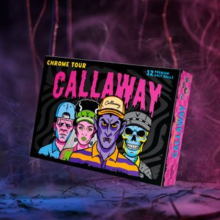Callaway Chrome Tour Truvis golfballen, Halloween