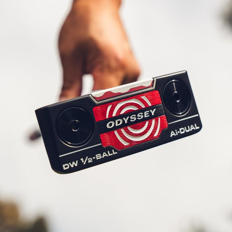 Odyssey Ai-DUAL Double Wide 1/2 Ball DB putter